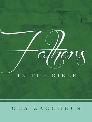 cover image of Fathers In the Bible